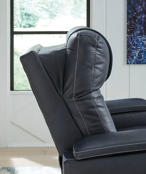 Feazada Sapphire Power Recliner with Adjustable Headrest