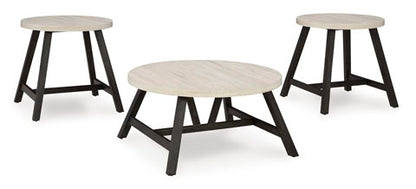 Fladona Two Tone Coffee and End Tables