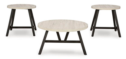 Fladona Two Tone Coffee and End Tables