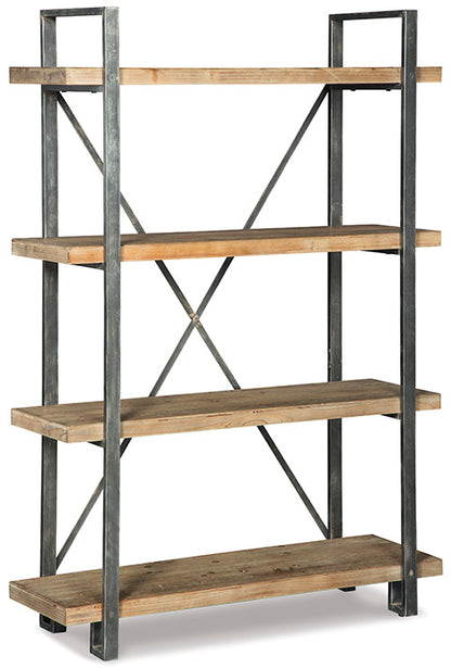 Forestmin Brown and Black Bookcase