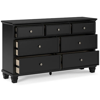 Fortman Pure Black Dresser