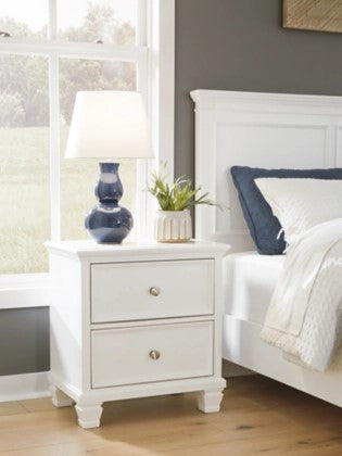 Fortman Pure White Nightstand