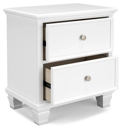 Fortman Pure White Nightstand