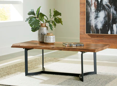 Fortmaine Brown Coffee Table