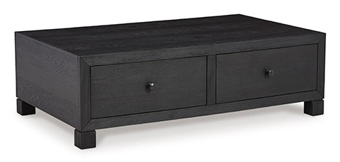 Foyland Black Coffee Table