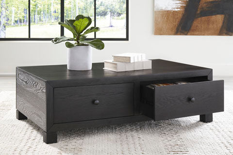 Foyland Black Coffee Table