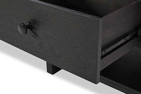 Foyland Black End Table