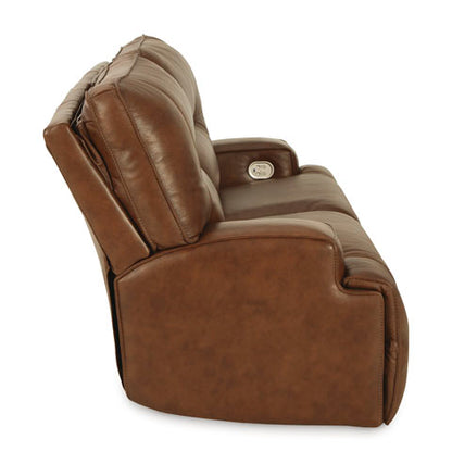 Francesca Auburn Power Reclining Sofa