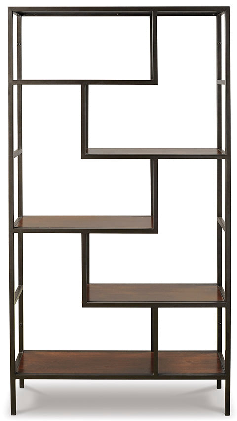 Frankwell Brown and Black Bookcase