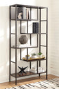 Frankwell Brown and Black Bookcase