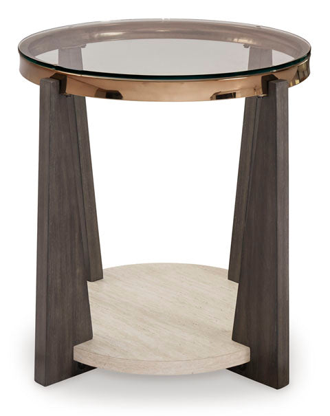 Frazwa Multi Color End Table