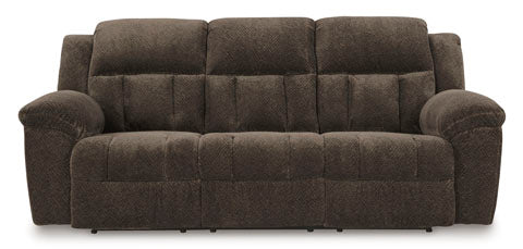 Frohn Chocolate Reclining Sofa