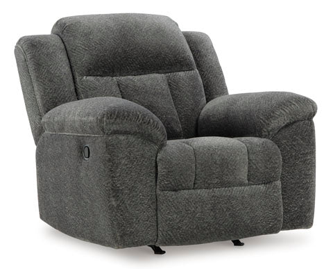 Frohn Graphite Rocker Recliner