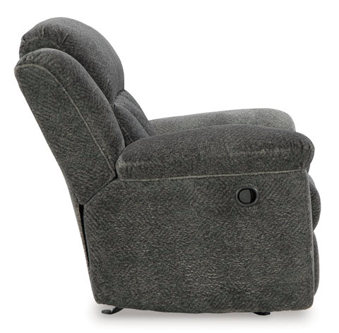 Frohn Graphite Rocker Recliner