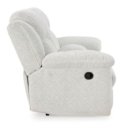 Frohn Snow DBL Reclining Loveseat w/Console