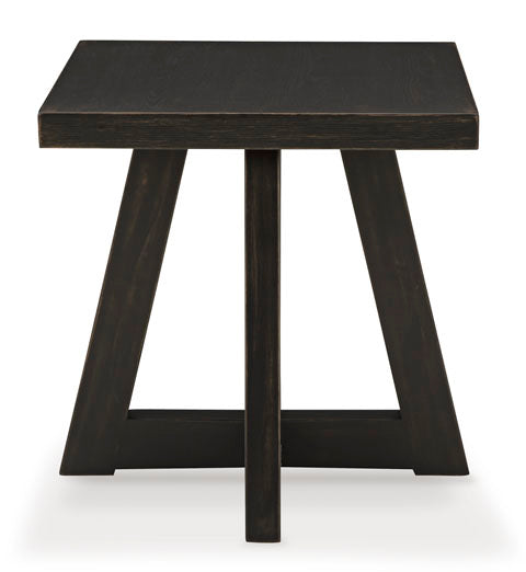 Galliden Black End Table