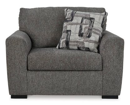Gardiner Pewter Oversized Chair