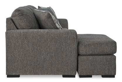 Gardiner Pewter Sofa Chaise