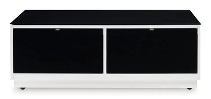 Gardoni White and Black Coffee Table