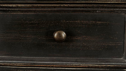 Gavelston Black Sofa Table