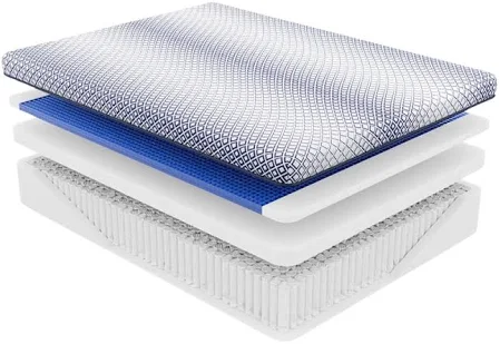 Diamond Gravity Cool Gel Grid Hybrid 13" Mattress