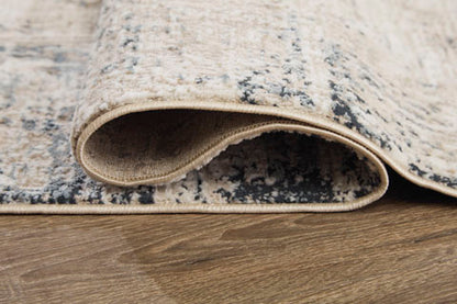 Gentor Blue and Ivory Rug