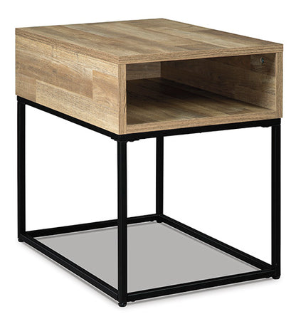 Gerdanet Light Brown End Table