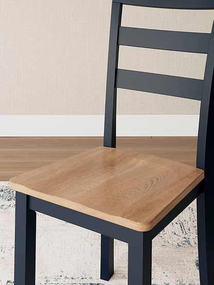 Gesthaven Blue 3-pc Drop Leaf Dining Table Set