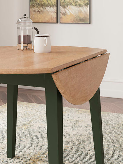 Gesthaven Green 3-pc Drop Leaf Dining Table Set