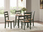 Gesthaven Green 3-pc Drop Leaf Dining Table Set
