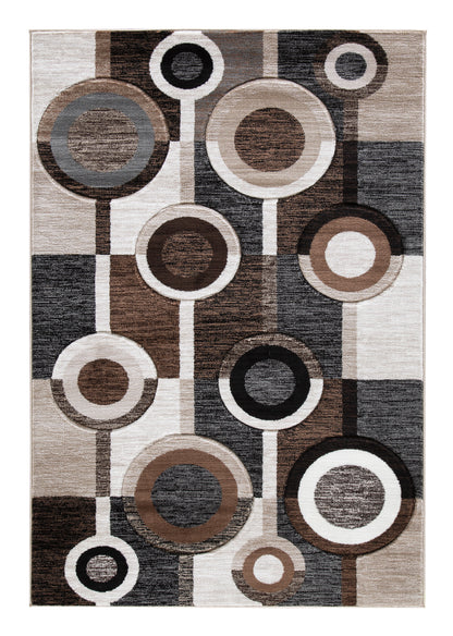 Guintte Multi-color Designer Rug