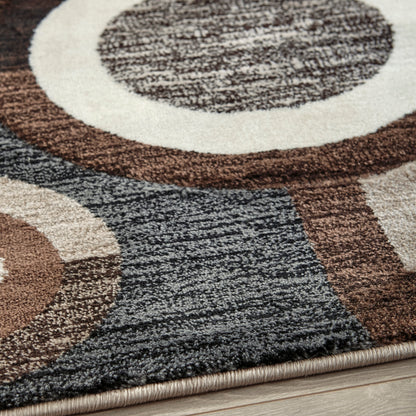 Guintte Multi-color Designer Rug