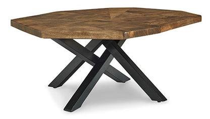 Haileeton Brown Coffee Table