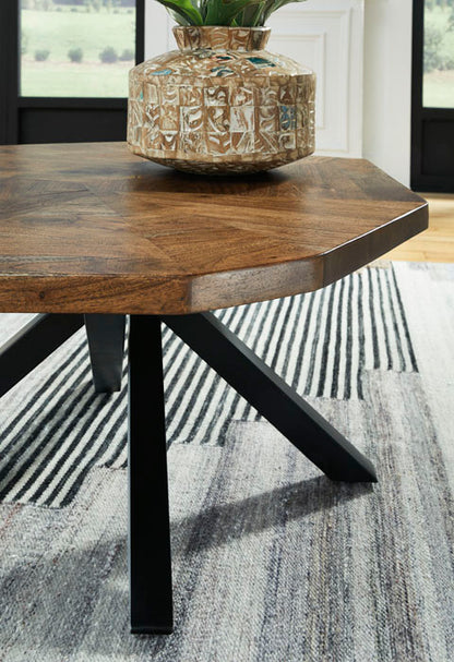 Haileeton Brown Coffee Table