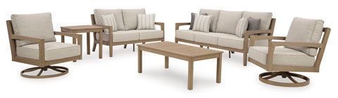 Hallow Creek 6pc Outdoor Patio Set