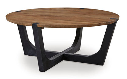 Hanneforth Brown Coffee Table