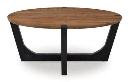 Hanneforth Brown Coffee Table