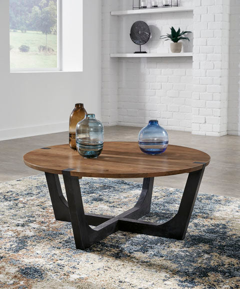 Hanneforth Brown Coffee Table