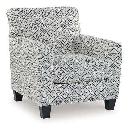 Hayesdale Black & Cream Accent Chair