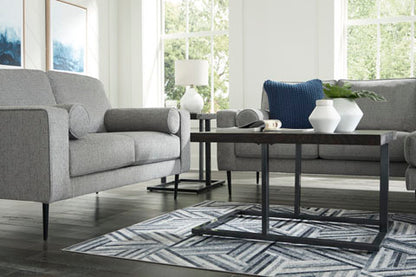 Hazela Charcoal Loveseat