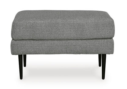Hazela Charcoal Ottoman