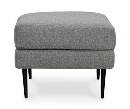 Hazela Charcoal Ottoman