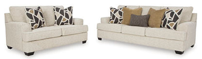 Heartcort Quartz Sofa and Loveseat Set