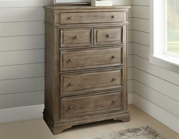 Highland Park Distressed Driftwood Chest