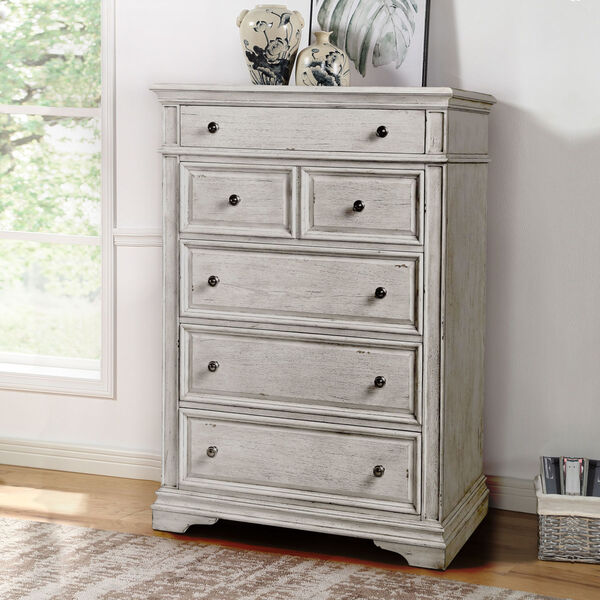 Highland Park Distressed Driftwood Chest