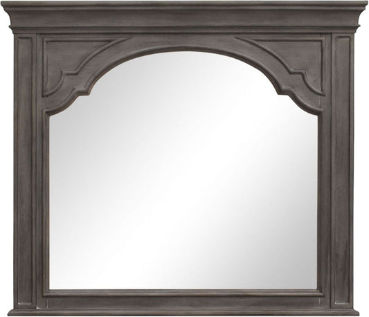 Highland Park Distressed Driftwood Mirror