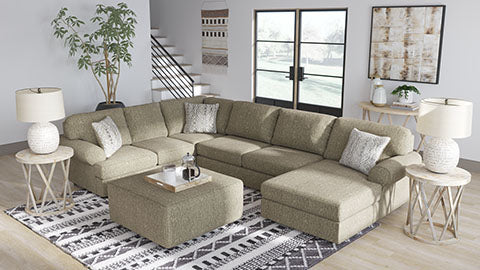 Hoylake Chocolate 3-Piece Sectional with Chaise