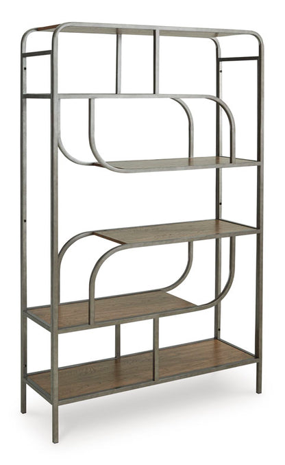 Jaddon Antique Silver Bookcase