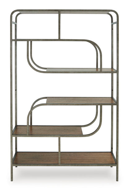 Jaddon Antique Silver Bookcase