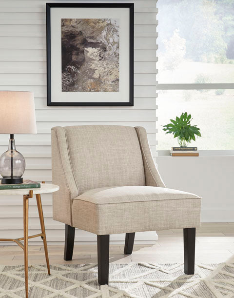 Janesley Beige Accent Chair